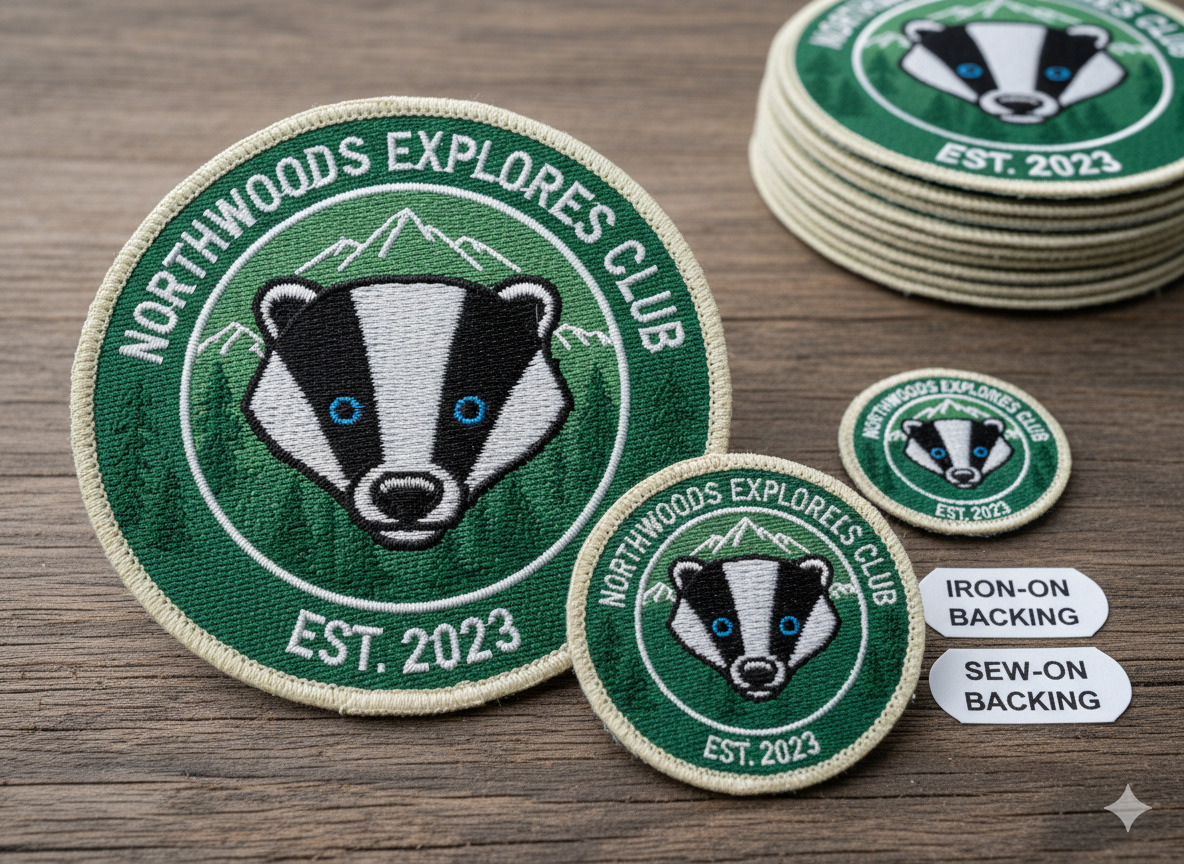 Custom woven patch